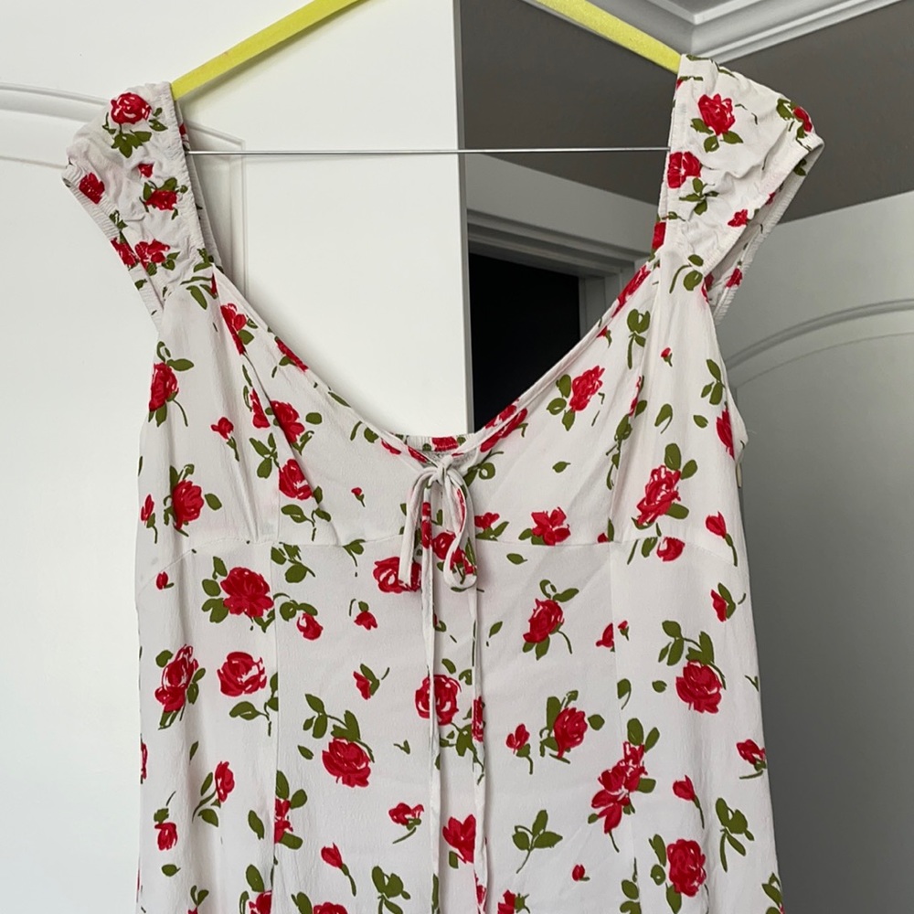 Zara flora mini dress
